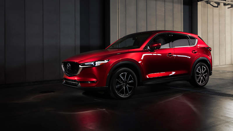 The 2017 Mazda CX-5 is new, and oh so very red